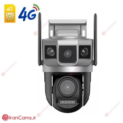 دوربین مینی اسپید دام بی سیم سیمکارتی مدل SC23-G دو لنز V380