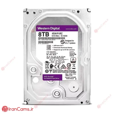 هارد وسترن 8 ترابایت بنفش اصلی سازگار